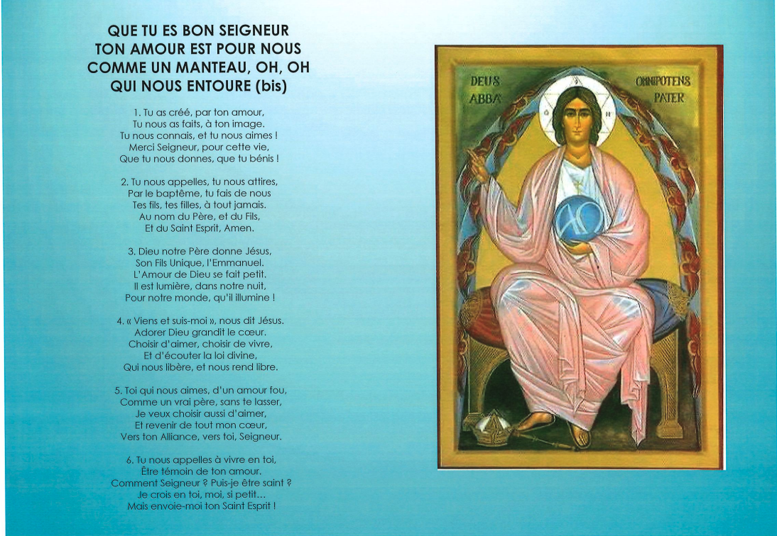 Que tu es bon seigneur Que tu es bon seigneur